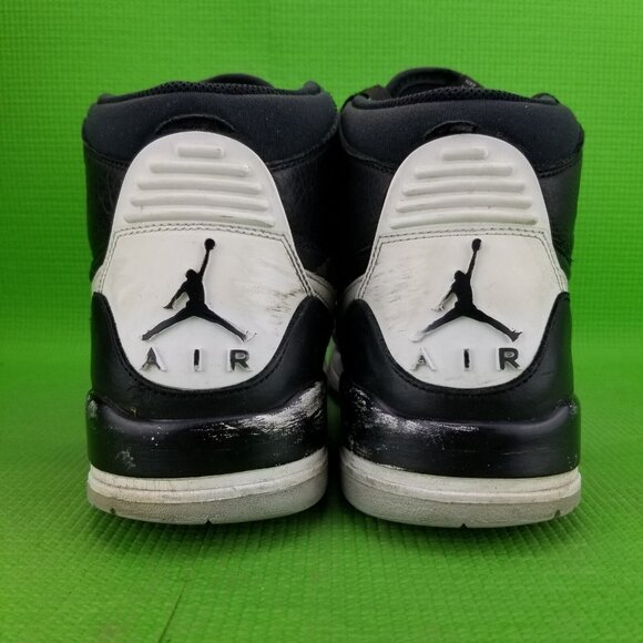 ✅Nike Air Jordan Legacy 312 High Black/White AV3922-001 Mens10 Basketball Shoes - Picture 10 of 13